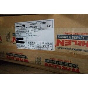 Whelen 01- 0686754-01  Custom Lamp 44” Serial 49541